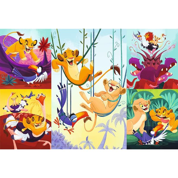 Disney Leijonakuningas -palapeli, 100 palaa, 41x27,5 cm