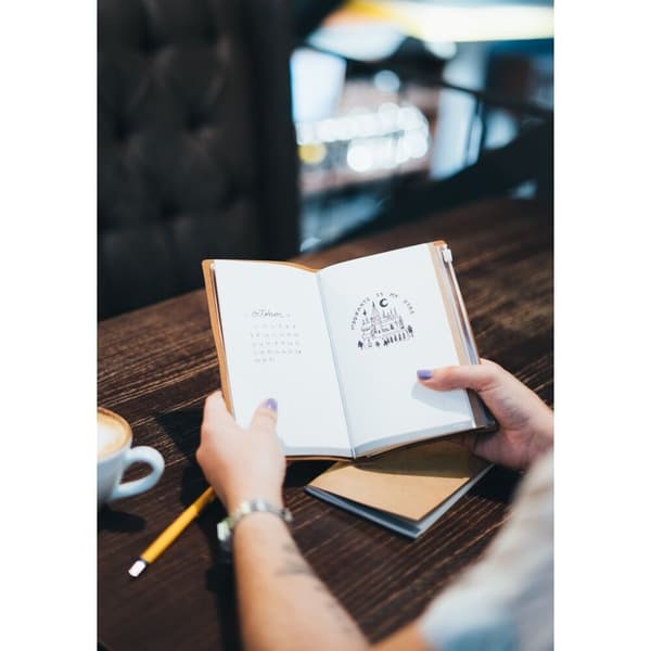 Ravenclaw Travel Notebook til fans, 80 sider, A5-størrelse