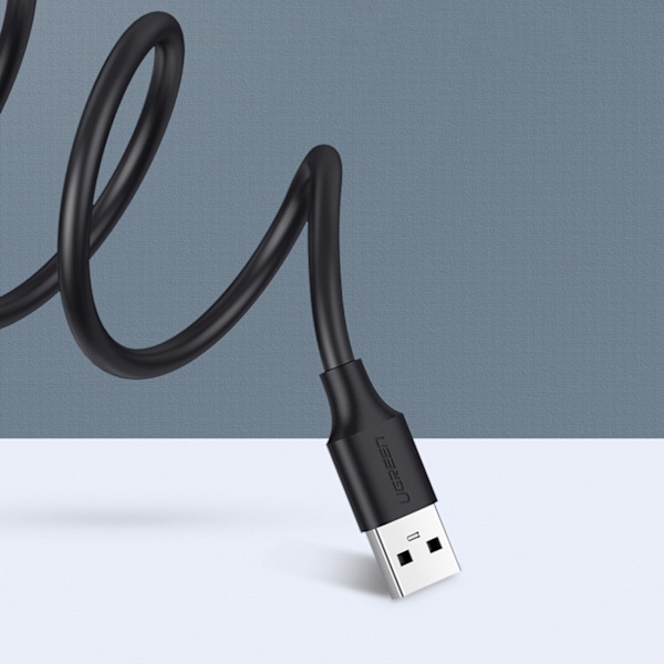 USB 2.0 forlængerkabel 480Mb/s 3m sort