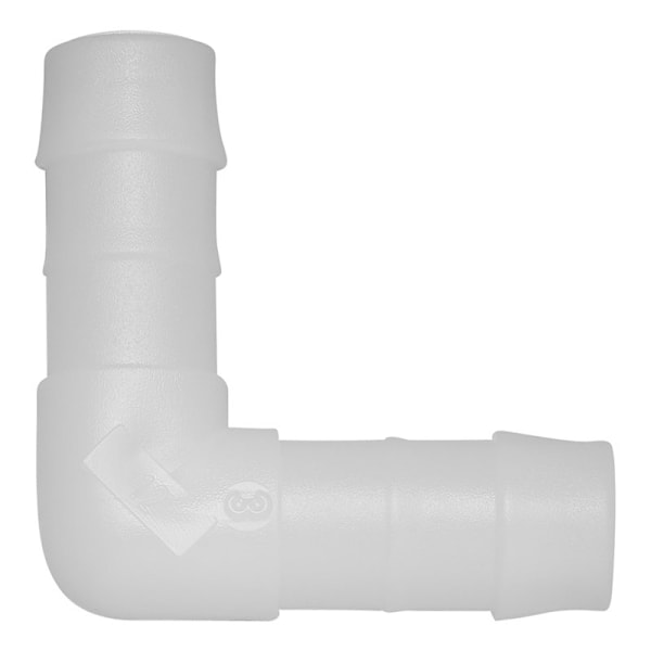 Vandslangetilslutning 90 grader 12mm pr stk