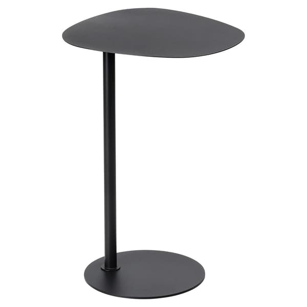 Sort metal sidebord – 35x25x53 cm