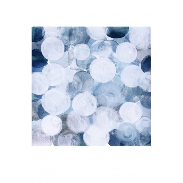 Blue Bubbles - 21x30 cm