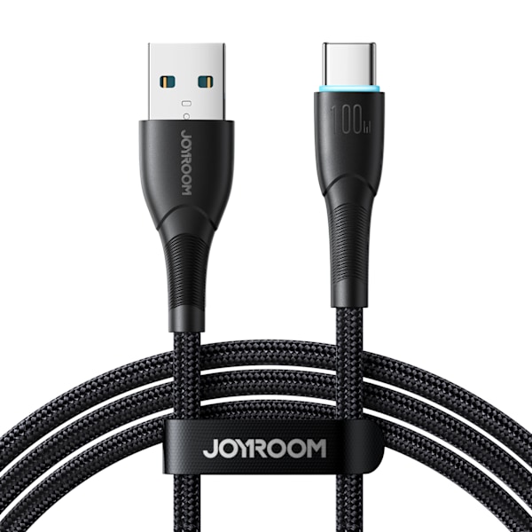 Starry Series USB-A - USB-C kabel 100W 1m sort