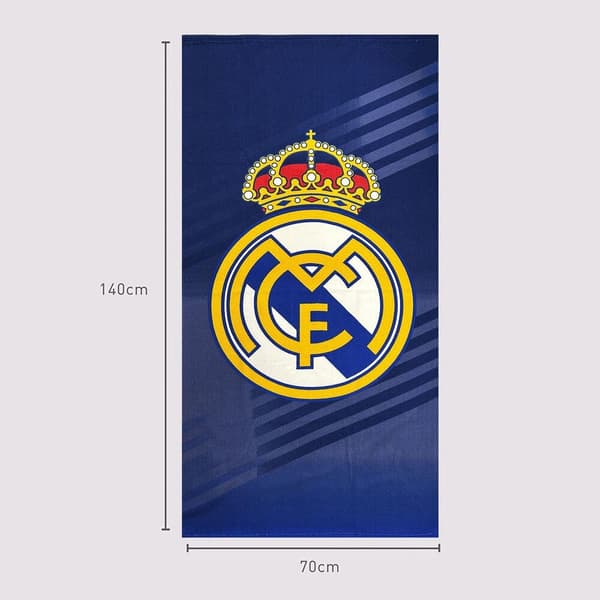 Real Madrid mikrokuituinen rantapyyhe