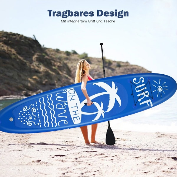 SUP Board Oppustelig Stand up Board Paddle Board Navy-L