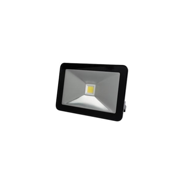 Design Led Floodlight - 10 W, Neutral Vit - Svart