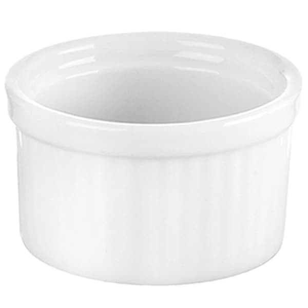 Keramiska snackskålar, set, 40 ml, 4 delar, vit