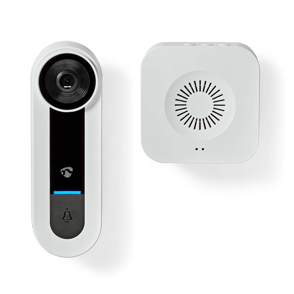 SmartLife Video Dørtelefon | Wi-Fi | Batteri / Strømforsyning | 1536x1536 | Cloud Storage (mulighed) / microSD (ikke inkluderet) / Onvif | IP65 | Med