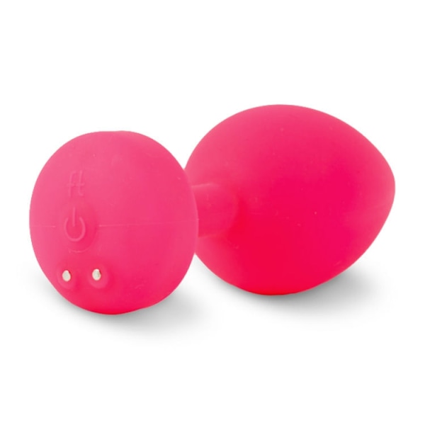 G-Vibe - Funtoys Gplug Anal Uppladdningsbar Vibrator Liten Neon Rosa 3Cm