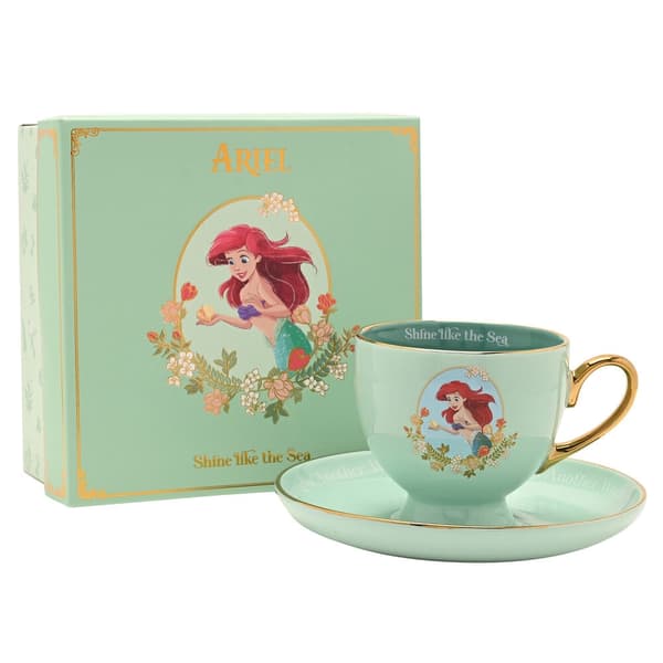 Disney Prinsessan Ariel tekopp och fat