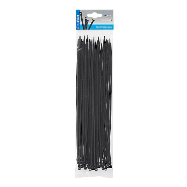 Kabelbindere 300x3,5mm 50 stk sort