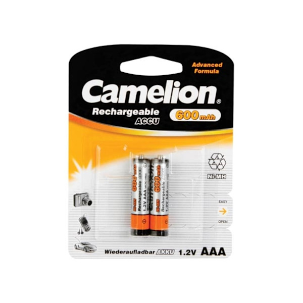 Nimh Aaa 1,2V-600Mah (2/kort)
