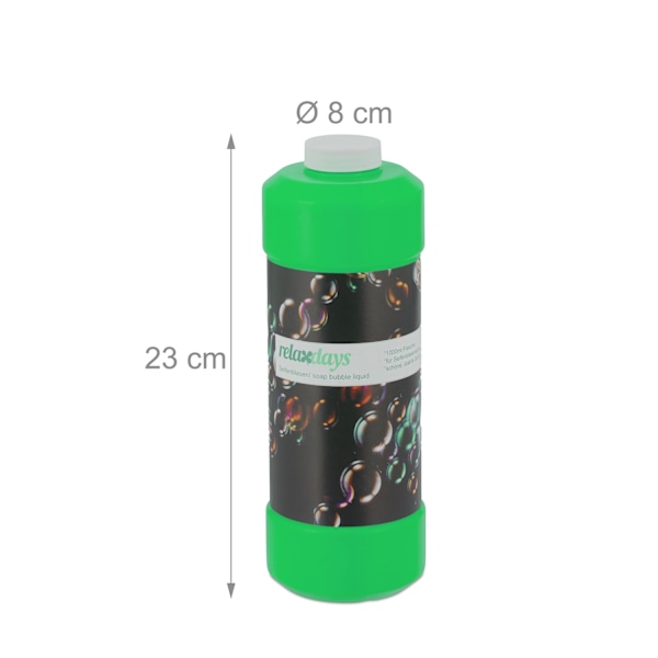 Refillflaska för tvålbubblor 1 l Set om 2