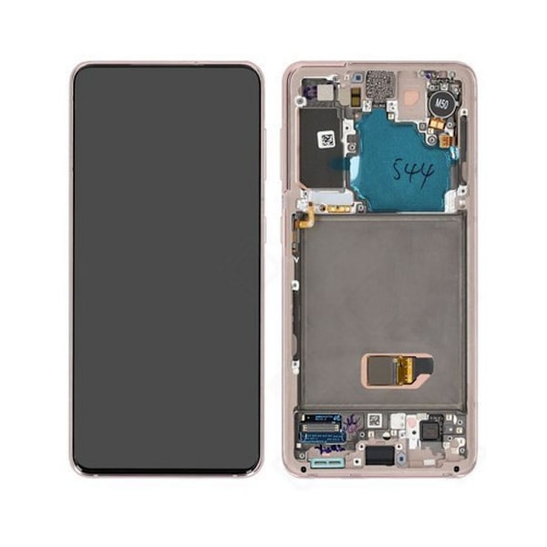 Samsung Galaxy S21 5G LCD-skärm utan främre kamera - Violet