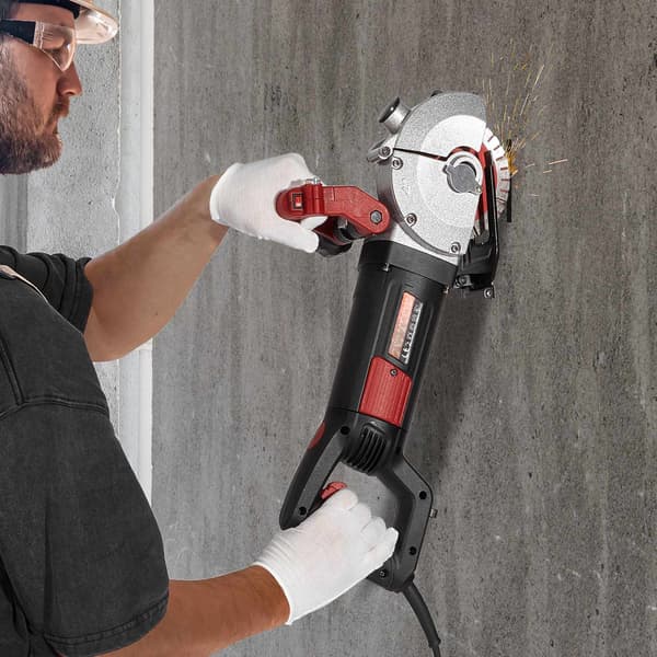 Elektrisk vægfræser 2500W, 34 mm dybde, laserguide