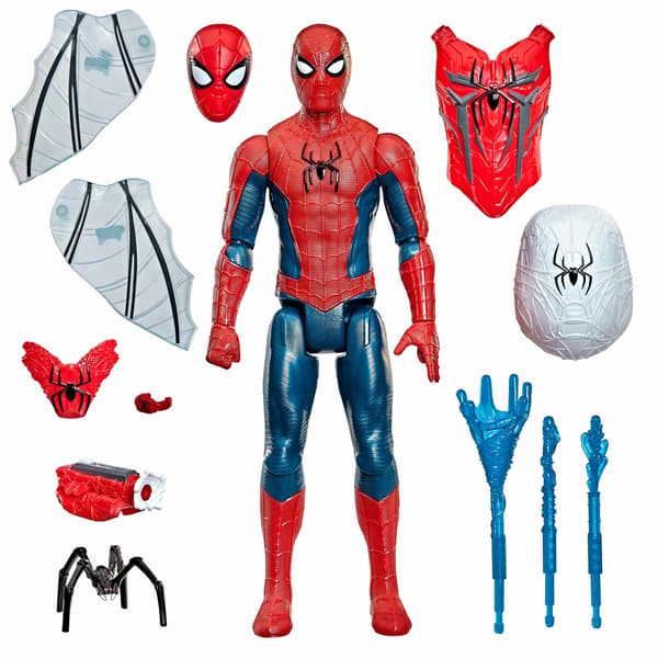 Spider-Man actionfigur med 12 tilbehør, 29,2 cm