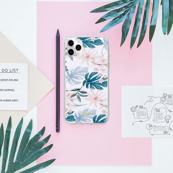 Crong Flower Case – kotelo iPhone 11 Prolle (kuvio 01)