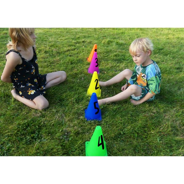 Talkegler 23 cm - Sæt 1-10