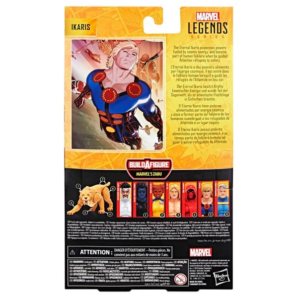 Ikaris actionfigur 15 cm - samleobjekt i Marvel Legends-serien