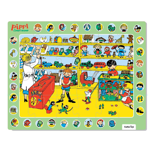 Pippi Inramad Pussel Thingfinder