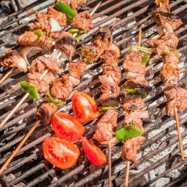 50-pack Långa Grillspett i Bambu – Perfekt för Alla Spett