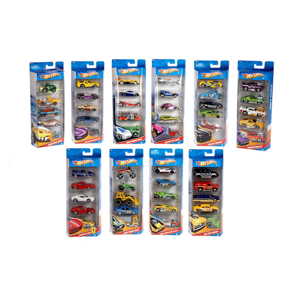 Hot Wheels Basic Car 5-Pak