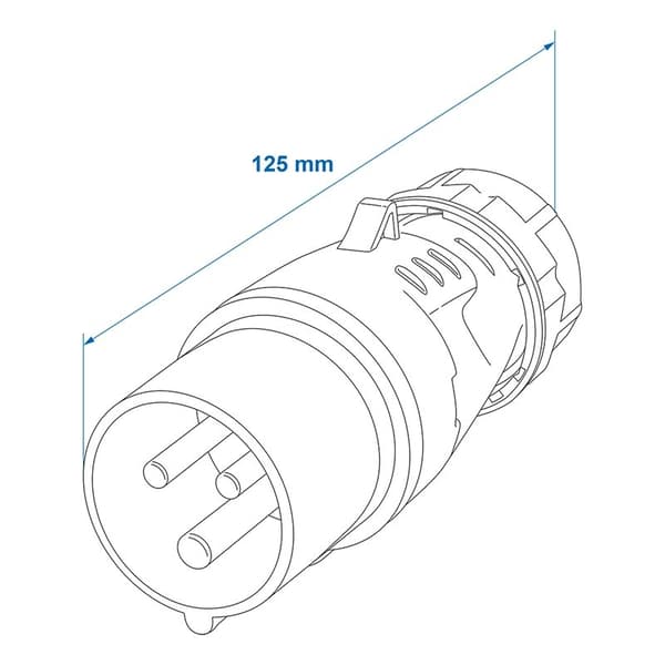 CEE stik 16A