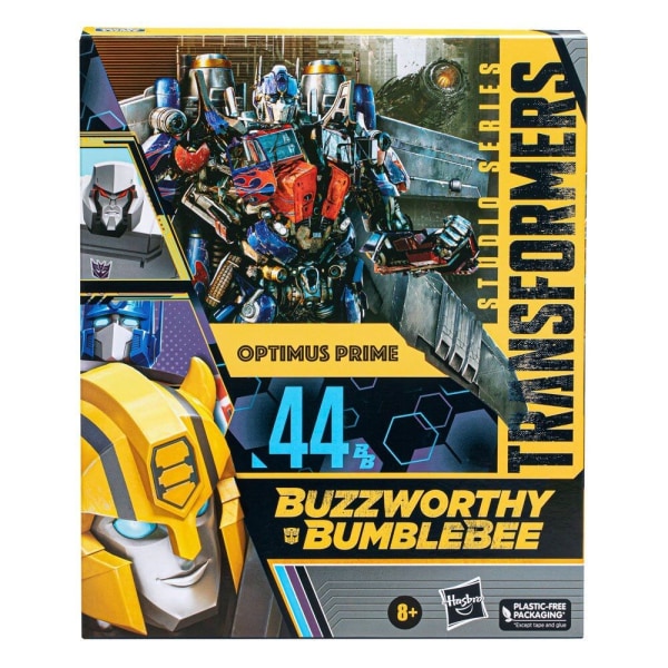 Transformers Optimus Prime 44 Buzzworthy Bumblebee figur 22 cm
