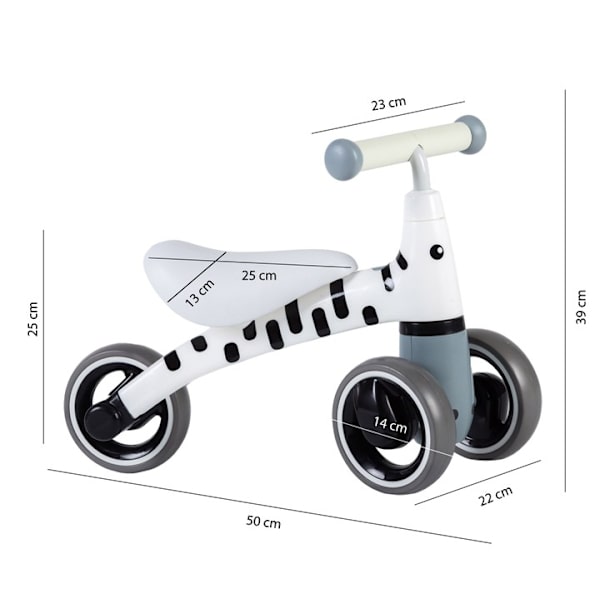 Balanscykel "Zebra" ECOTOYS