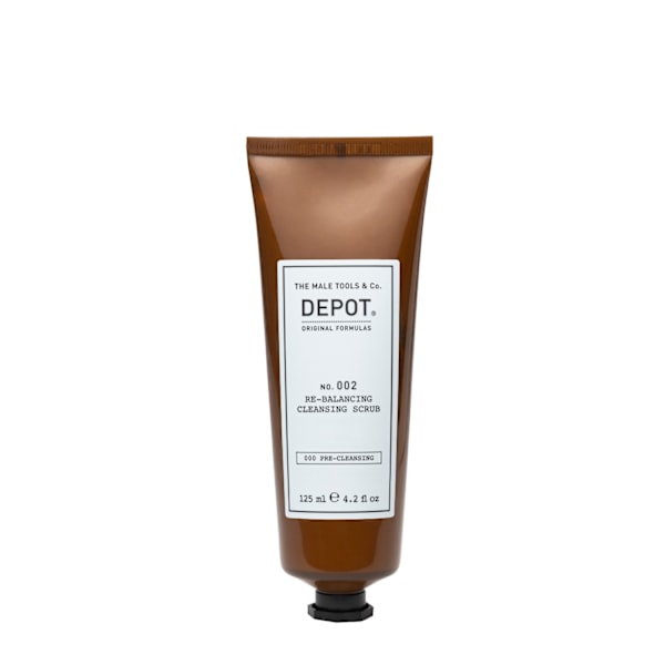 Depot, No. 002 Re-Balancing, Exfoliating, Cleansing Scrub, For Scalp, 125 ml