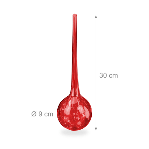 Vattenbollar glas set om 4