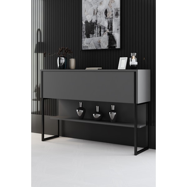 Dresser Luxe - musta, antrasiitti