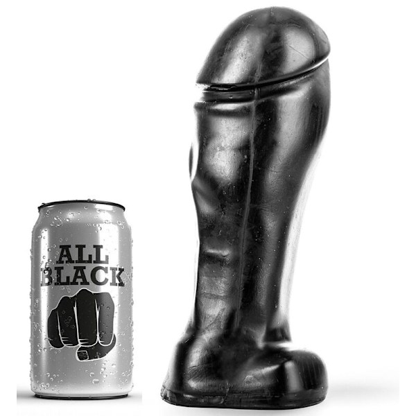 All Black - Dong 22 Cm bred tå