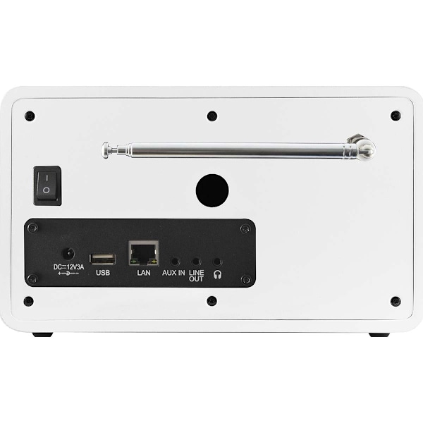 DABMAN i150 Kompakti hybridiradio Internet / DAB+ / FM Valkoinen
