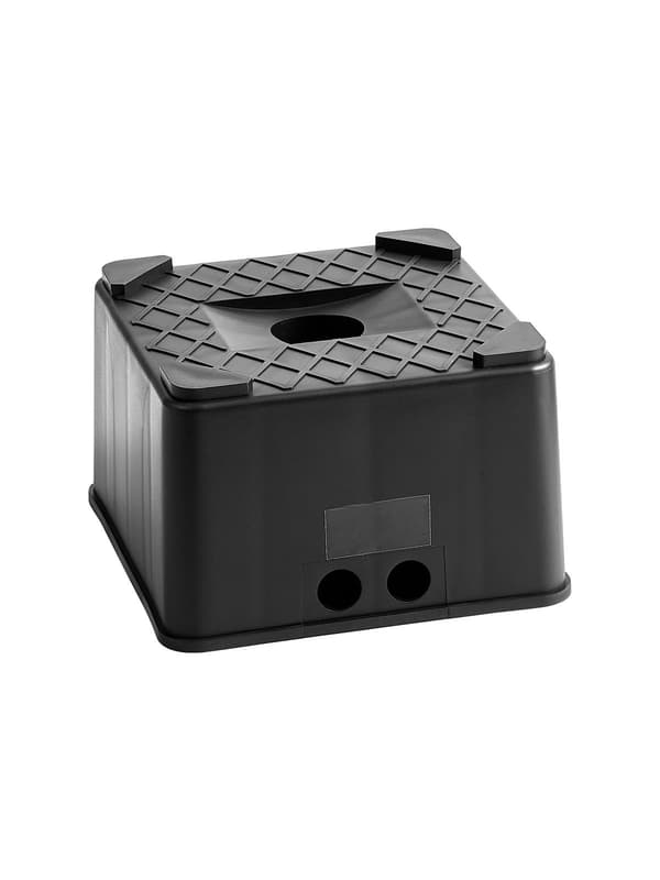 Trailer donkraftblok, 15 cm højde, kapacitet på 2600 kg