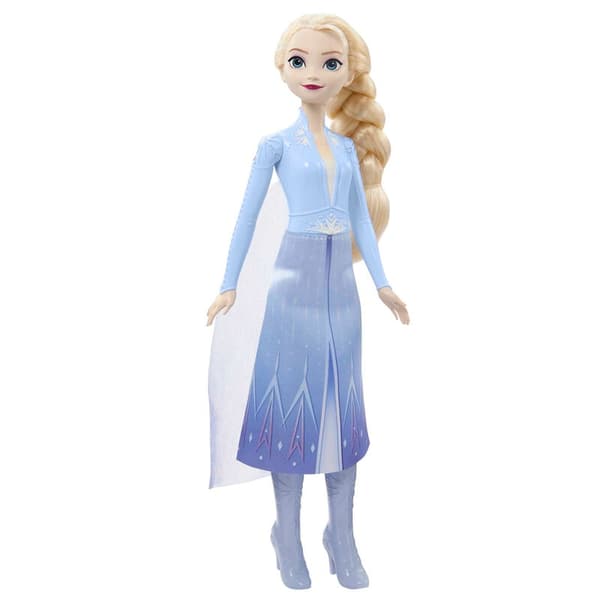 Frozen 2 Elsa Doll med klänning och accessoarer