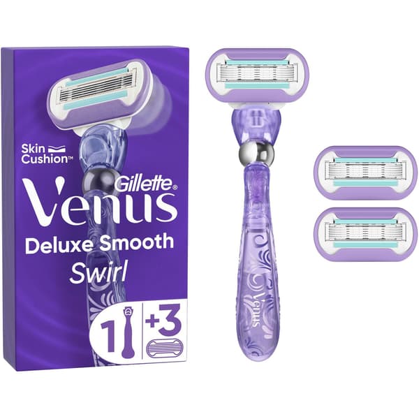 Razor Deluxe Smooth Swirl 3 terää