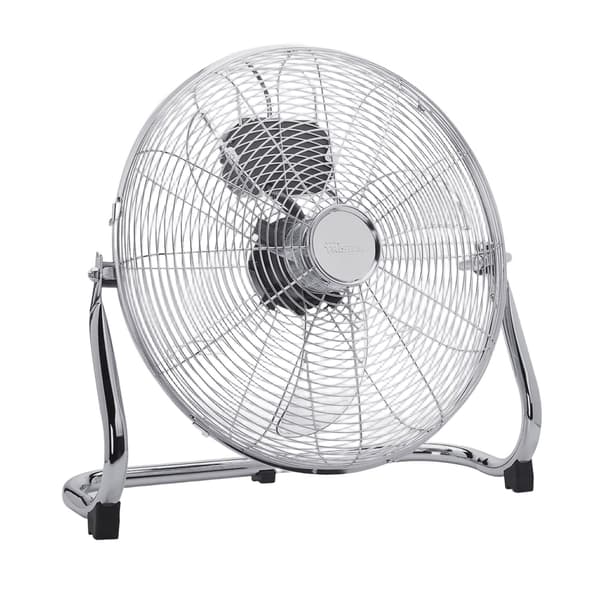 Gulvventilator, metalramme, 40 cm, 70 W, 3 hastigheder