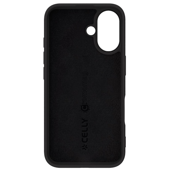 Cromomag Soft rubber case MagSafe-kompatibelt iPhone 16 Svart