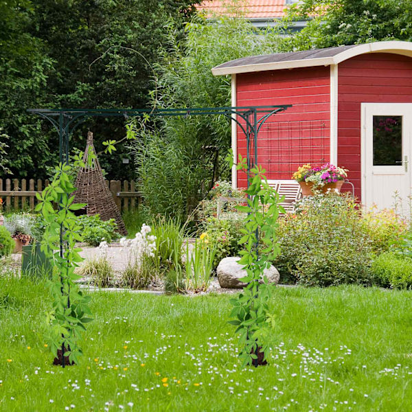 Rosenbåge i metall