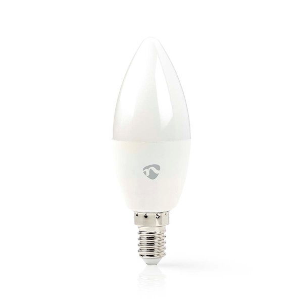 SmartLife LED-Lamppu | Wi-Fi | E14 | 470 lm | 4.9 W | Lämpimästä kylmään valkoiseen | 2700 - 6500 K | Android™ / IOS | Kynttilä | 1 kpl