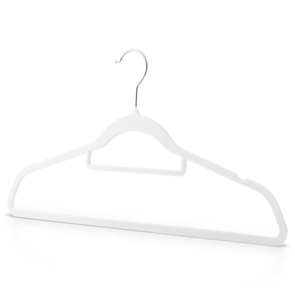 Tøjbøjler i velour 20 stk MS-859 Massido