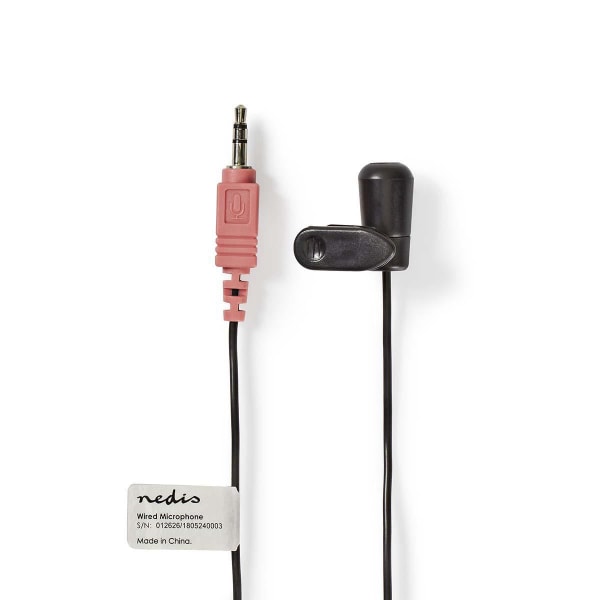 Mikrofon | Används för: Dator / Smartphone / Surfplatta | Trådbundet | 1x 3.5 mm