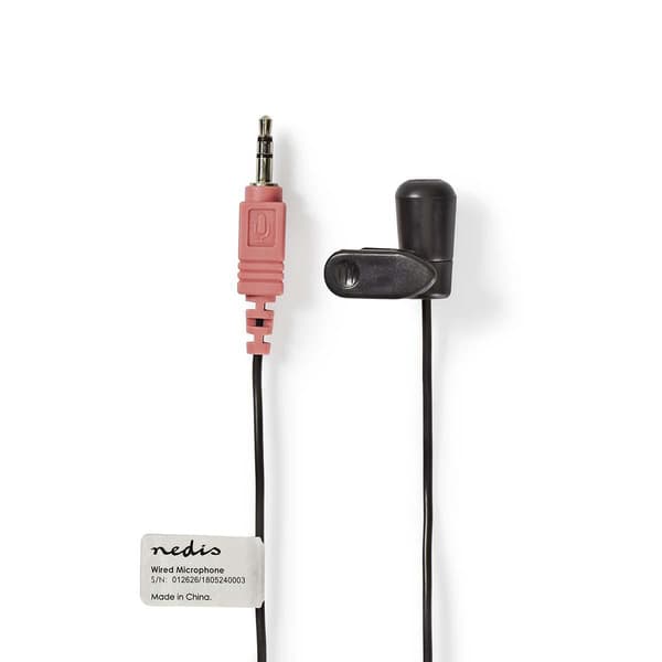 Mikrofon | Brugt til: Notebook / Smartphone / Tablet | Kabel | 1x 3.5 mm