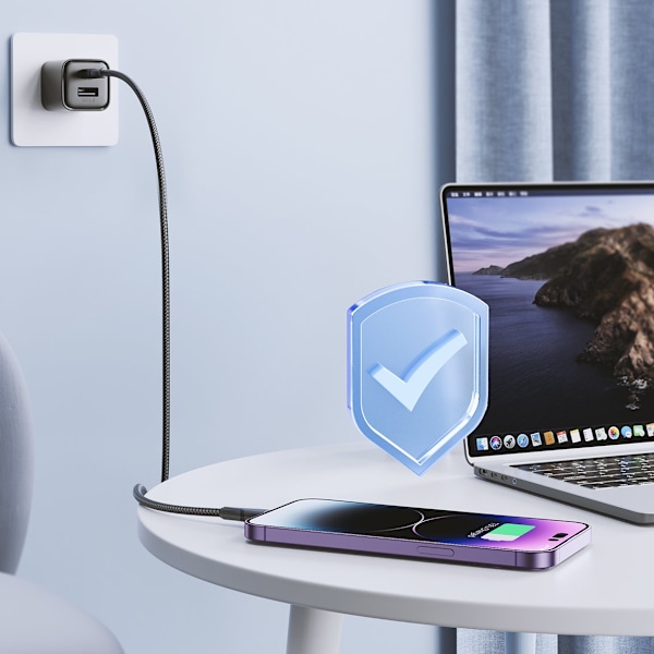 iPhone Surpass Series USB-C - Lightning-kabel 20W 1,2m svart