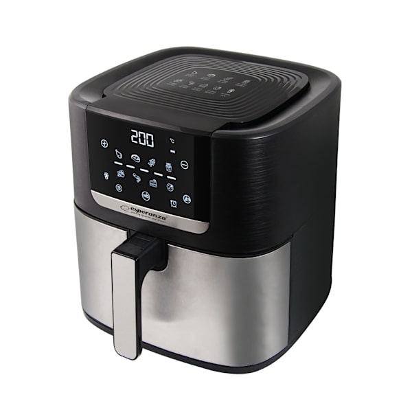 8L oliefri airfryer, 8 programmer, optøning, timer