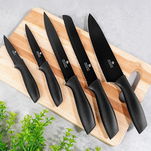 Leipäveitsi teräs musta 32 cm