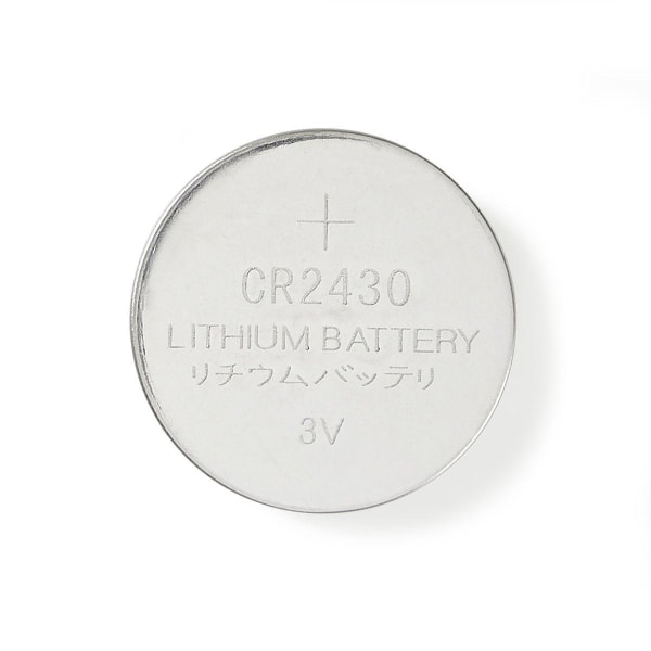 Litiumnappiparisto CR2430 | 3 V DC | 5 - Läpipainopakkaus | Hopea