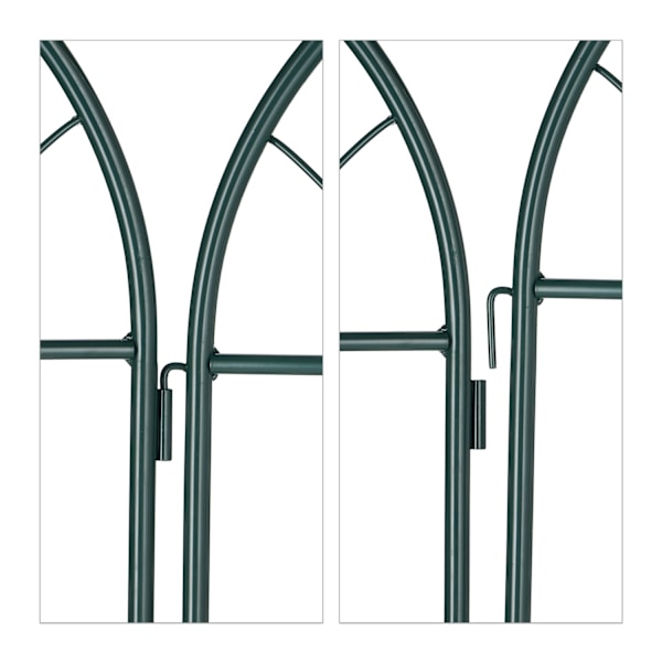 Trellis 220 cm sæt af 2 grønne