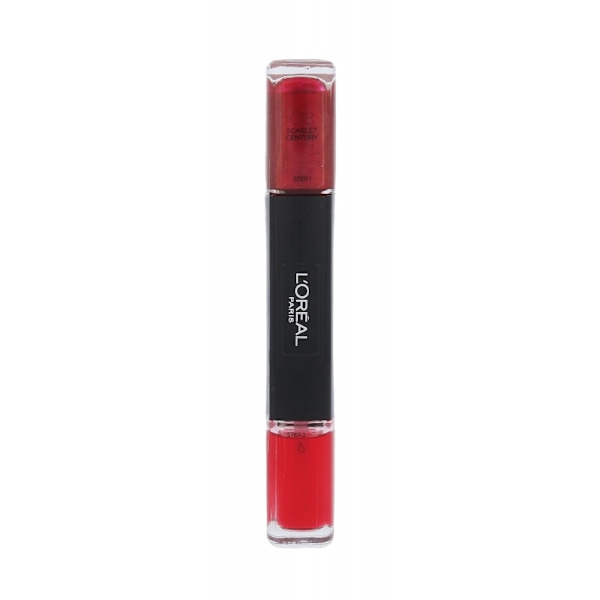 L'Oreal Paris, Infallible, Nail Polish 2-In-1, 018, Scarlet Century, 2 x, 5 ml